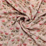 Beautiful Floral Vines Over Cream Base Digital Printed Fabrics – pg 0 ma0409 110 beautiful floral vines over cream base digital printed fabrics 1