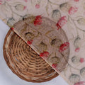 Beautiful Floral Vines Over Cream Base Digital Printed Fabrics – pg 0 ma0409 110 beautiful floral vines over cream base digital printed fabrics 2