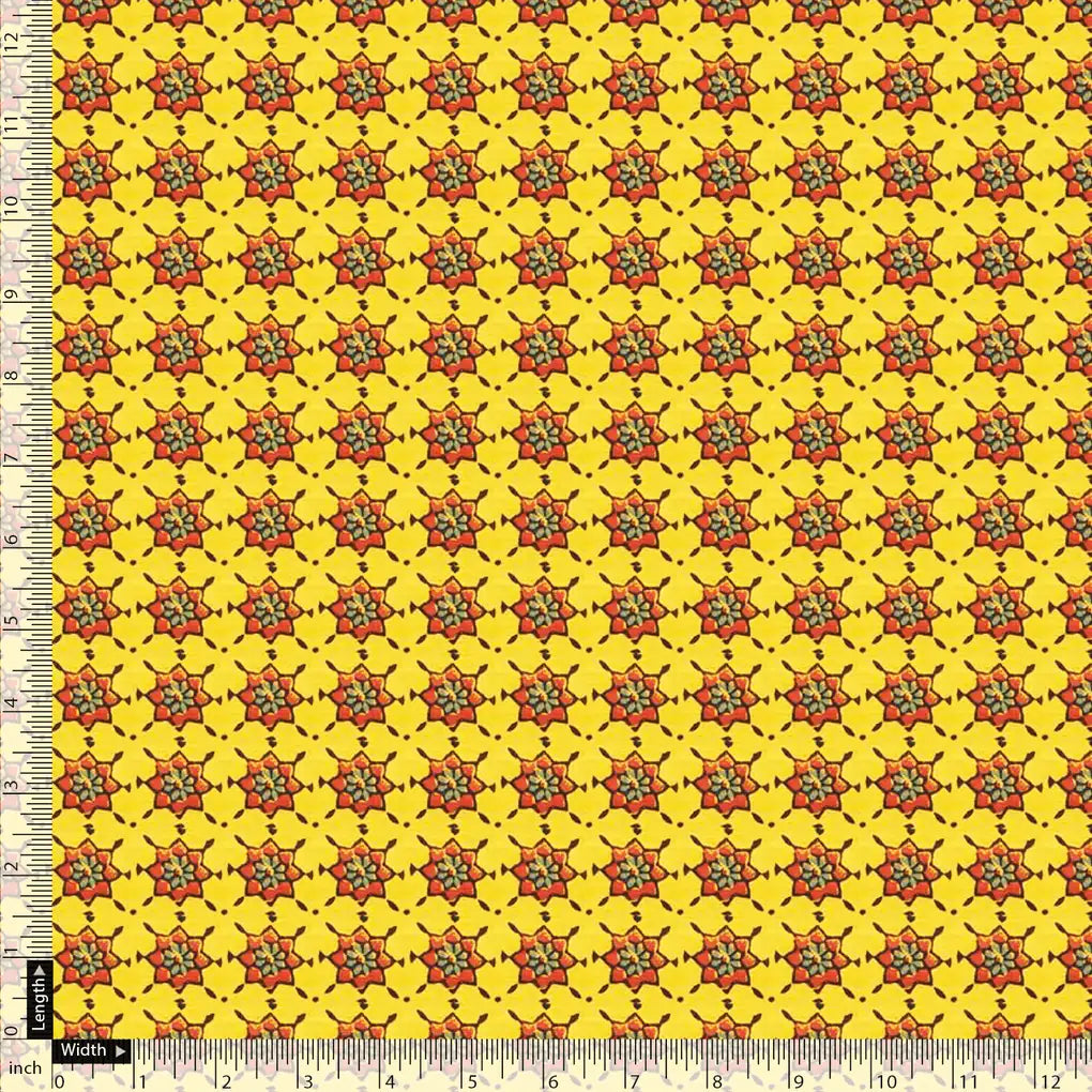 Yellow Retro Pure Georgette Printed Fabric Material – pg 0 ma04186 110 yellow retro pure georgette printed fabric material 5
