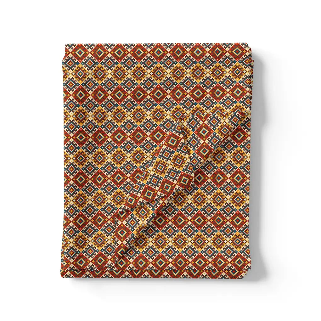 Multicolor Argyle Pure Georgette Printed Fabric Material – pg 0 ma04315 110 multicolor argyle pure georgette printed fabric material 3