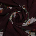 Big White Flower Repeat Digital Printed Fabric - Pure Georgette – pg 0 ma05154 110 big white flower repeat digital printed fabric pure georgette 1
