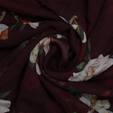 Big White Flower Repeat Digital Printed Fabric - Pure Georgette – pg 0 ma05154 110 big white flower repeat digital printed fabric pure georgette 1