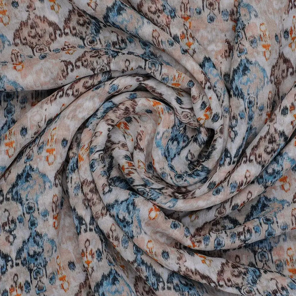 Old And Vintage Creative Digital Printed Fabric - Pure Georgette – pg 0 ma0576 110 old and vintage creative digital printed fabric pure georgette 1