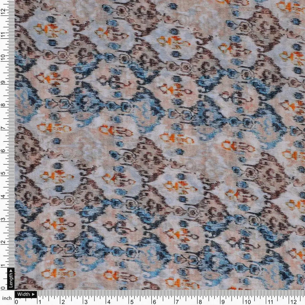 Old And Vintage Creative Digital Printed Fabric - Pure Georgette – pg 0 ma0576 110 old and vintage creative digital printed fabric pure georgette 4
