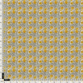 Repeat Yellow Calico Flower With Buds Digital Printed Fabric - Pure Georgette – pg 0 ma05809 110 repeat yellow calico flower with buds digital printed fabric pure georgette 5