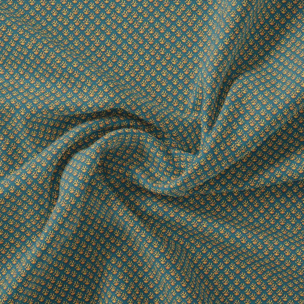 A Timeless Motif, Reimagined in Teal