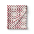 Lovely Pink And Brown Hand Block Leaves Digital Printed Fabric - Pure Georgette – pg 0 ma0586 110 lovely pink and brown hand block leaves digital printed fabric pure georgette 3