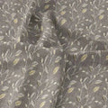Brown Leaves With Stalk Digital Printed Fabric - Pure Georgette – pg 0 ma06380 110 brown leaves with stalk digital printed fabric pure georgette 1