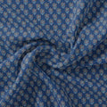 Lovely Blue Port Tree Leaves Digital Printed Fabric - Pure Georgette – pg 0 ma0669 110 lovely blue port tree leaves digital printed fabric pure georgette 1