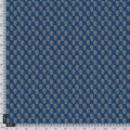 Lovely Blue Port Tree Leaves Digital Printed Fabric - Pure Georgette – pg 0 ma0669 110 lovely blue port tree leaves digital printed fabric pure georgette 4