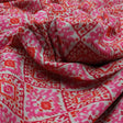 Hand Painted Argyle Pattern Digital Printed Fabric - Pure Georgette – pg 0 ma0708 110 hand painted argyle pattern digital printed fabric pure georgette 3