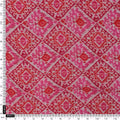 Hand Painted Argyle Pattern Digital Printed Fabric - Pure Georgette – pg 0 ma0708 110 hand painted argyle pattern digital printed fabric pure georgette 4