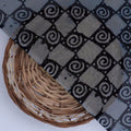 Classic Round With Checks Digital Printed Fabric - Pure Georgette – pg 0 ma0846 110 classic round with checks digital printed fabric pure georgette 2