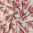Beautifull Pink Calendula Flower Digital Printed Fabric - Pure Georgette – pg 0 ma08529 110 beautifull pink calendula flower digital printed fabric pure georgette 1