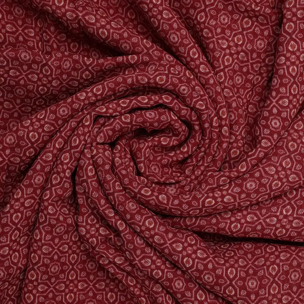Creative Seamless Multi Types Clover Digital Printed Fabric - Pure Georgette – pg 0 ma0942 110 creative seamless multi types clover digital printed fabric pure georgette 1