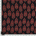 Red Floral Laying Over Black Digital Printed Fabric – pg 0 ma09632 110 red floral laying over black digital printed fabric 4