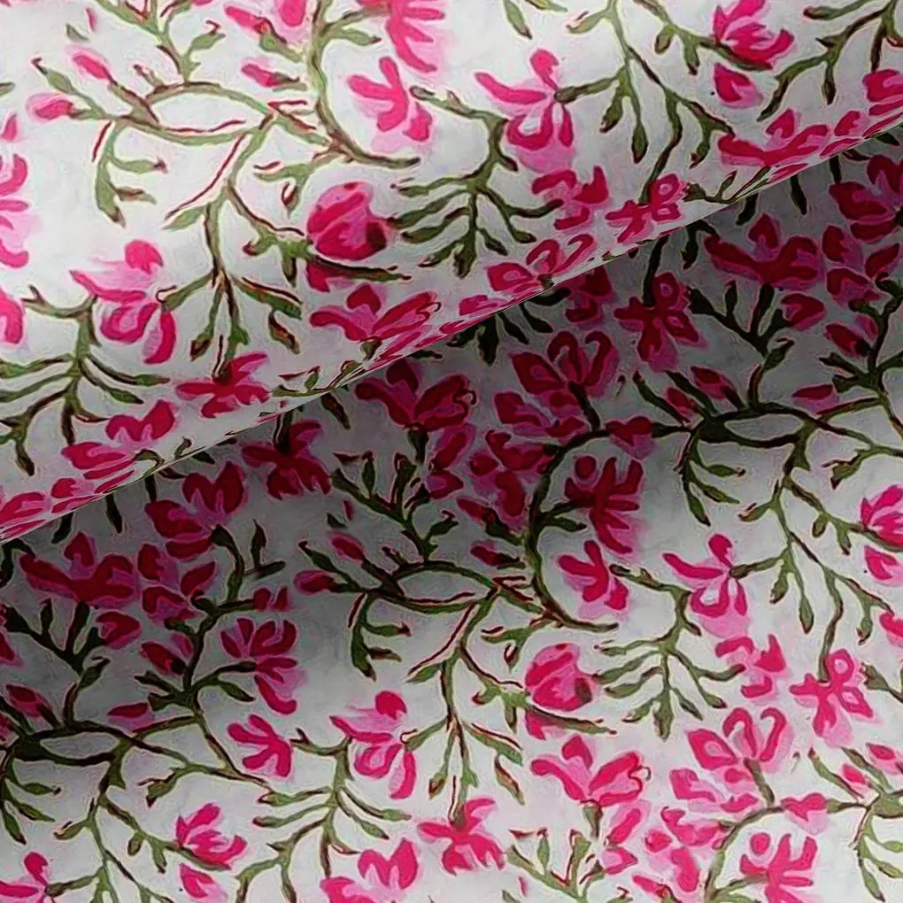 Pink Floral Ditzy Pattern Digital Printed Fabric – pg 0 ma09647 110 pink floral ditzy pattern digital printed fabric 2