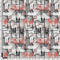 Vintage Art Of Wall Digital Printed Fabric - Pure Georgette – pg 0 ta0105 110 vintage art of wall digital printed fabric pure georgette 4