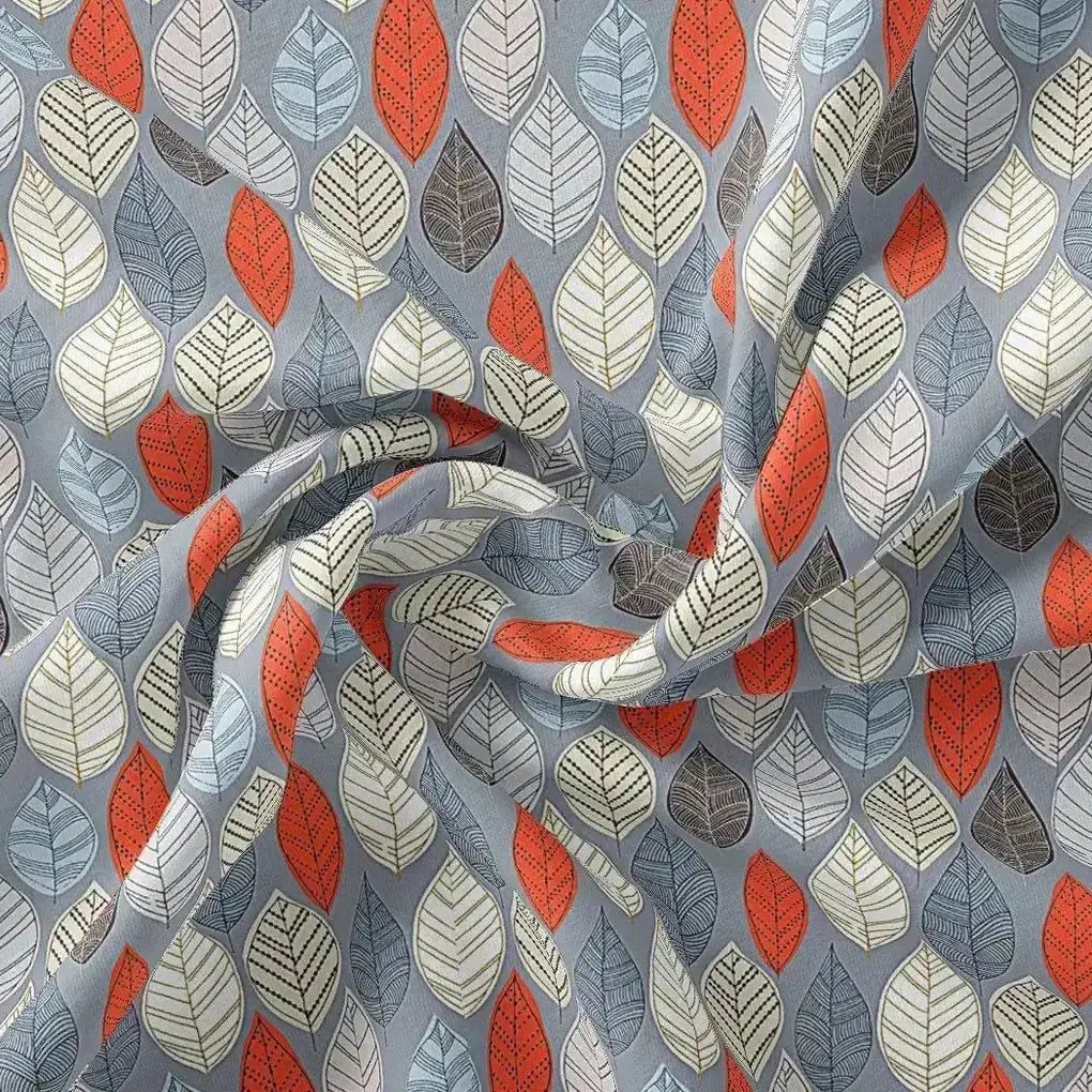 Autumn Leaves Digital Printed Fabric – pg 0 ta01065 110 autumn leaves digital printed fabric 1