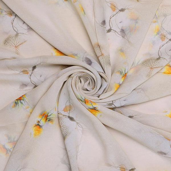 Yellow Leaves Printed Pure Georgette Fabric – pg 0 ta010804p7 110 yellow leaves printed pure georgette fabric 1