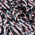 Seamless Lattice Multicolour Repeat Digital Printed Fabric - Pure Georgette – pg 0 ta0109 110 seamless lattice multicolour repeat digital printed fabric pure georgette 3