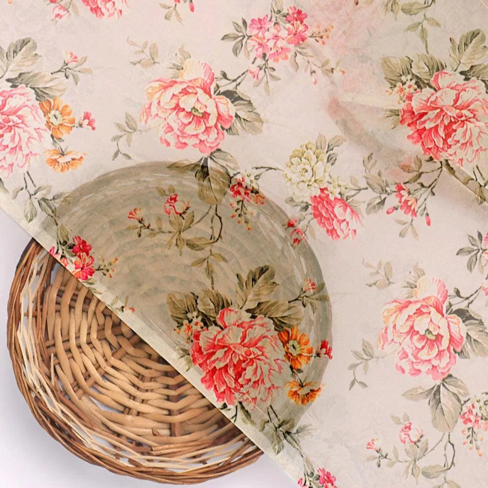 Pink Floral Pure Georgette Printed Fabric – pg 0 ta010971p1 110 pink floral pure georgette printed fabric 2