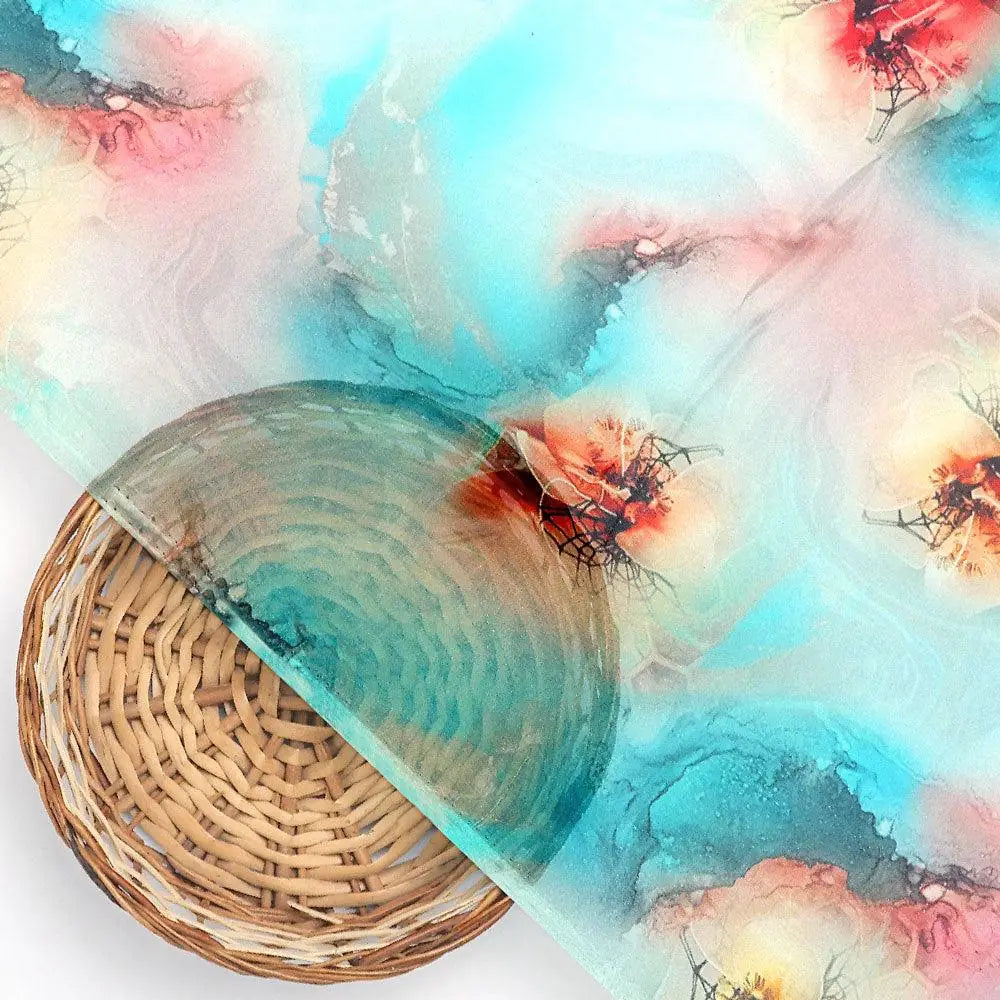 Skyblue Watercolor Pure Georgette Printed Fabric – pg 0 ta010985 110 skyblue watercolor pure georgette printed fabric 2