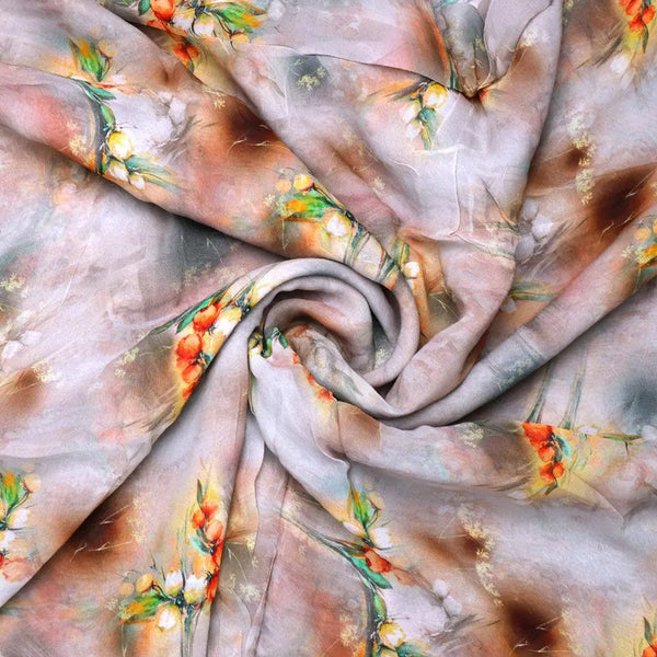 Green Flower Pure Georgette Printed Fabric – pg 0 ta010986 110 green flower pure georgette printed fabric 1