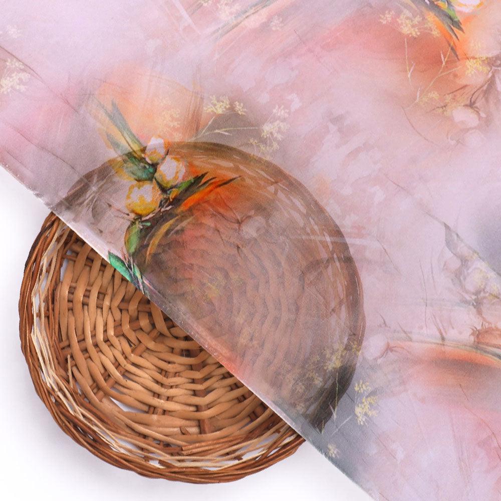 Green Flower Pure Georgette Printed Fabric – pg 0 ta010986 110 green flower pure georgette printed fabric 2