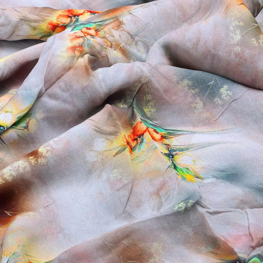 Green Flower Pure Georgette Printed Fabric – pg 0 ta010986 110 green flower pure georgette printed fabric 3