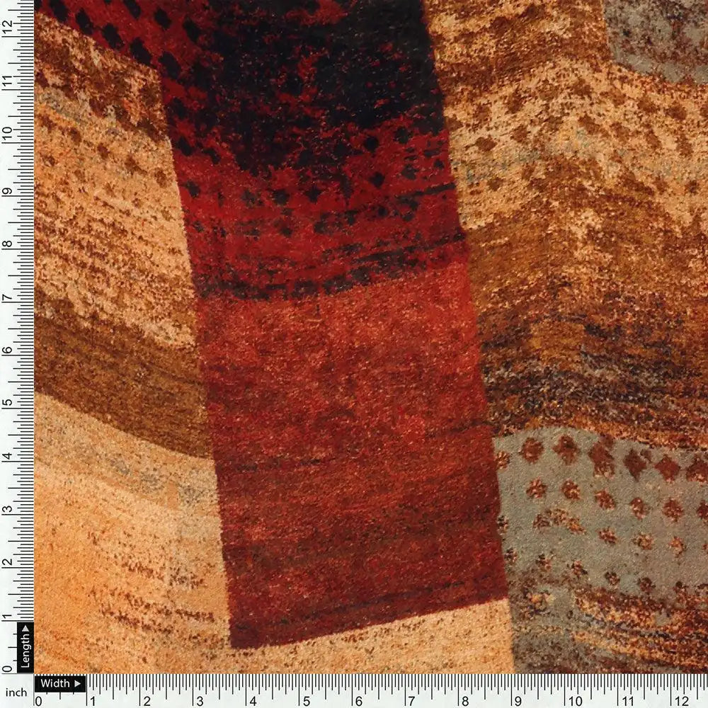 Decorative Morden Art Digital Printed Fabric - Pure Georgette – pg 0 ta0110 110 decorative morden art digital printed fabric pure georgette 4