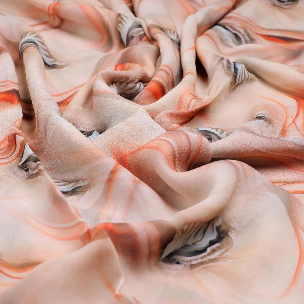 Red Abstract Printed Pure Georgette Fabric – pg 0 ta011240p2 110 red abstract printed pure georgette fabric 3