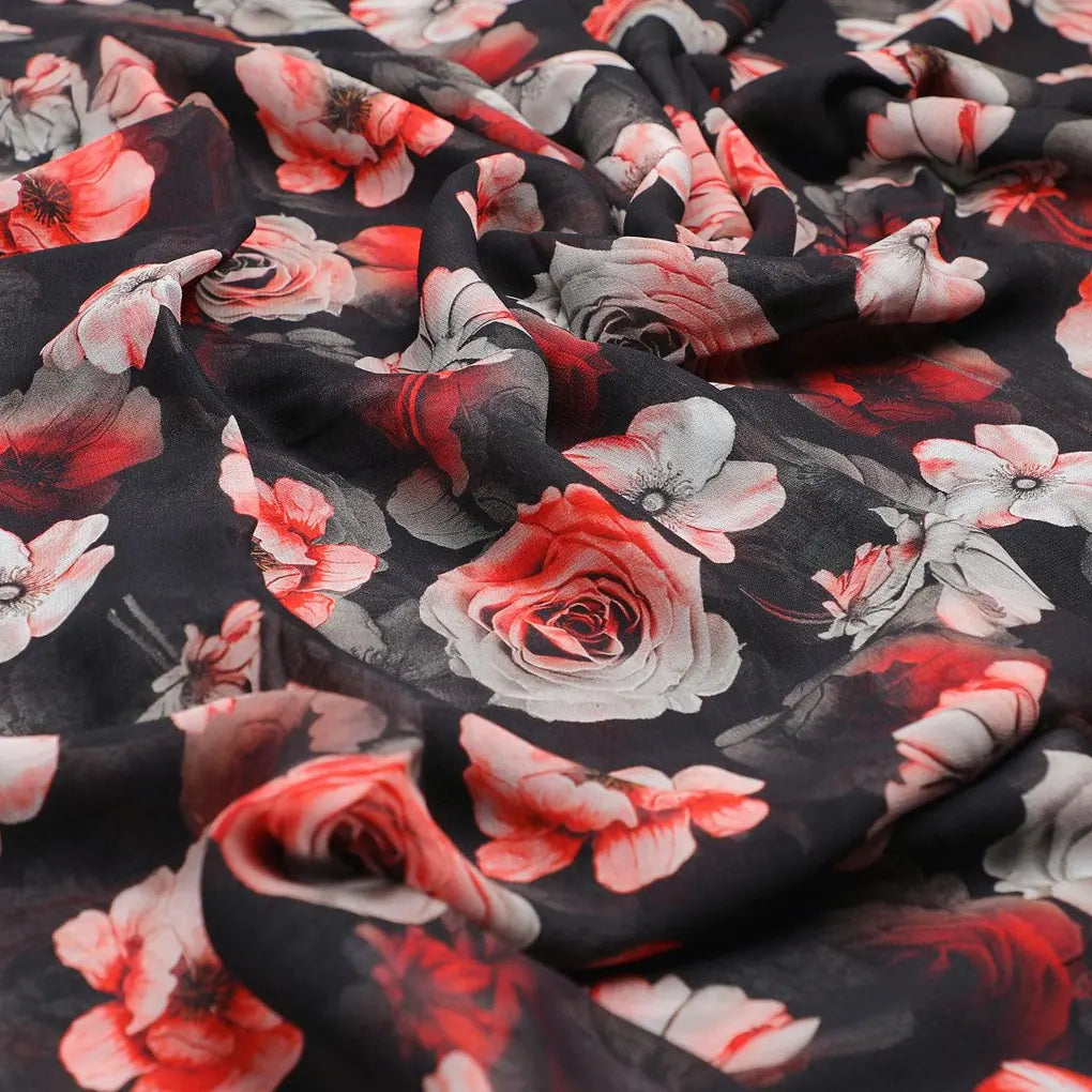 Red Floral Printed Pure Georgette Fabric – pg 0 ta011389p1 110 red floral printed pure georgette fabric 3
