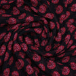 Beautiful Red Floral Over Dark Blue Base Printed Fabric – pg 0 ta01245 110 beautiful red floral over dark blue base printed fabric 1