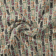 Funky Jungle Flower Vintage Digital Printed Fabric - Pure Georgette – pg 0 ta0137 110 funky jungle flower vintage digital printed fabric pure georgette 1