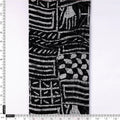 French Black And White Ghost Digital Printed Fabric - Pure Georgette – pg 0 ta0150 110 french black and white ghost digital printed fabric pure georgette 4
