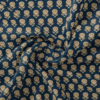 Simply Gradient Sunflower With Blue Background Digital Printed Fabric - Pure Georgette – pg 0 ta0168 110 simply gradient sunflower with blue background digital printed fabric pure georgette 1