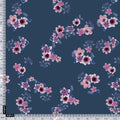 Pinkish Flowers With Neavy Blue Digital Printed Fabric - Pure Georgette – pg 0 ta05602 110 pinkish flowers with neavy blue digital printed fabric pure georgette 4