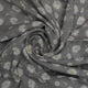White Aster With Gray Background Digital Printed Fabric - Pure Georgette – pg 0 ta05678 110 white aster with gray background digital printed fabric pure georgette 1