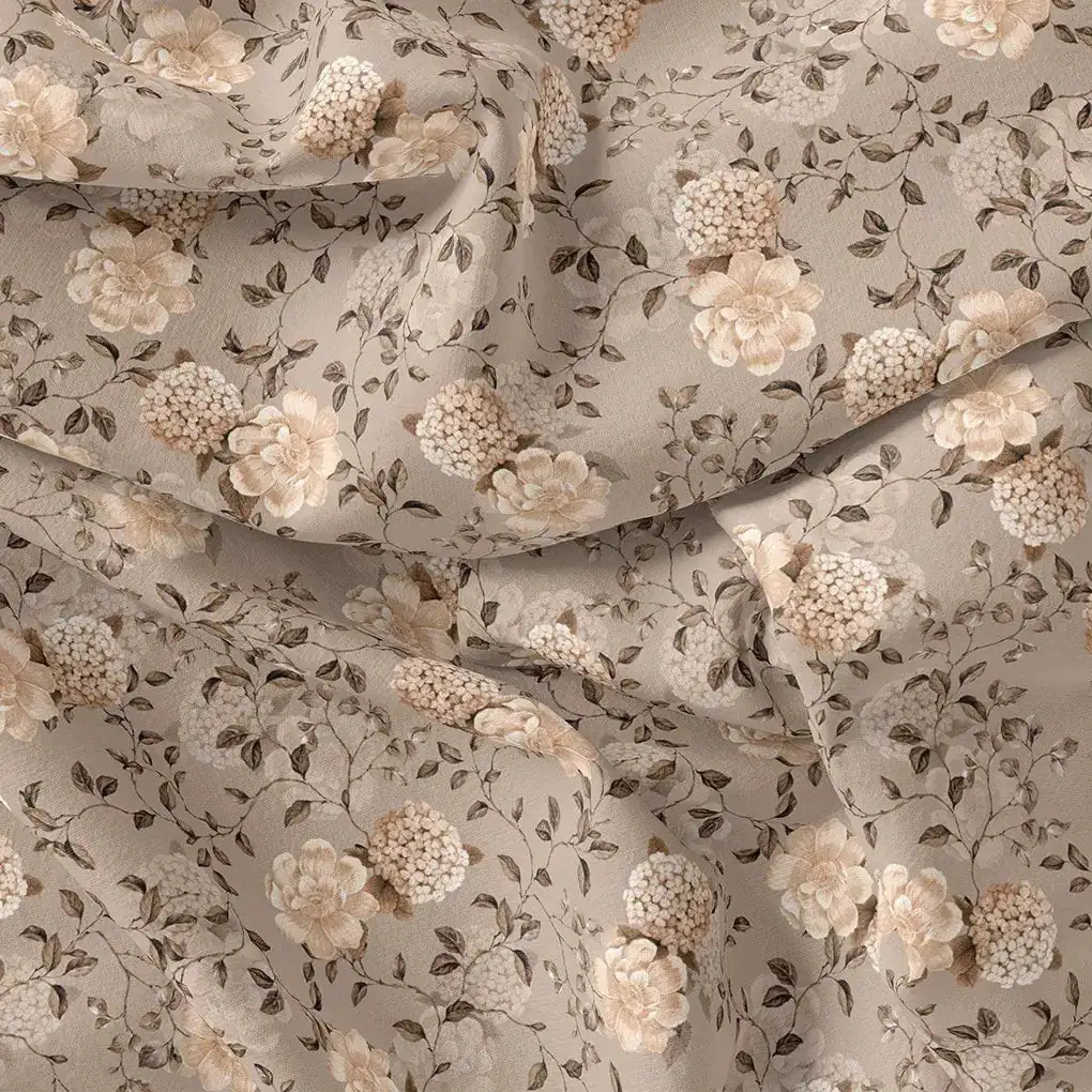 Grayish Orange Roses With Brown Valley Digital Printed Fabric - Pure Georgette – pg 0 ta05726 110 grayish orange roses with brown valley digital printed fabric pure georgette 2