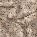 Grayish Orange Roses With Brown Valley Digital Printed Fabric - Pure Georgette – pg 0 ta05726 110 grayish orange roses with brown valley digital printed fabric pure georgette 2