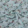Bluish Thin And Light Leaves Digital Printed Fabric - Pure Georgette – pg 0 ta05861p2 110 bluish thin and light leaves digital printed fabric pure georgette 1