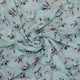 Bluish Thin And Light Leaves Digital Printed Fabric - Pure Georgette – pg 0 ta05861p2 110 bluish thin and light leaves digital printed fabric pure georgette 1