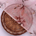 Pinkish Thin And Light Leaves Digital Printed Fabric - Pure Georgette – pg 0 ta05861p3 110 pinkish thin and light leaves digital printed fabric pure georgette 2