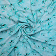 Attractive Sky Blue Leaves Digital Printed Fabric - Pure Georgette – pg 0 ta05861p5 110 attractive sky blue leaves digital printed fabric pure georgette 1