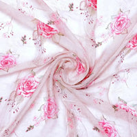 Beautiful Floating Pink Rose Digital Printed Fabric – pg 0 ta06472 110 beautiful floating pink rose digital printed fabric 1
