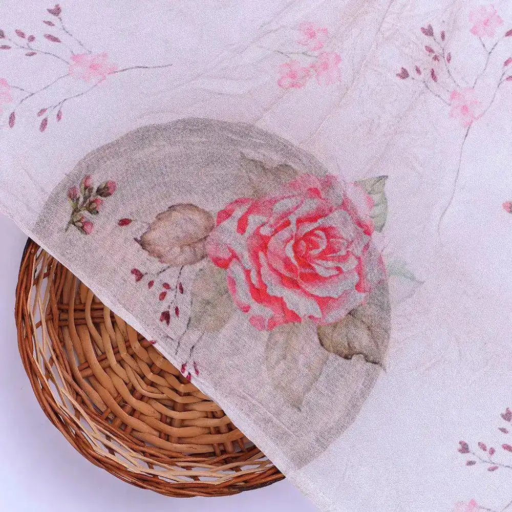 Beautiful Floating Pink Rose Digital Printed Fabric – pg 0 ta06472 110 beautiful floating pink rose digital printed fabric 2