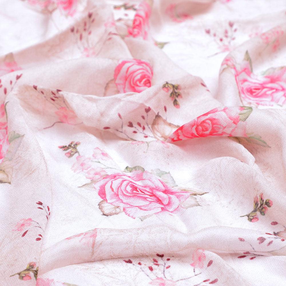 Beautiful Floating Pink Rose Digital Printed Fabric – pg 0 ta06472 110 beautiful floating pink rose digital printed fabric 3