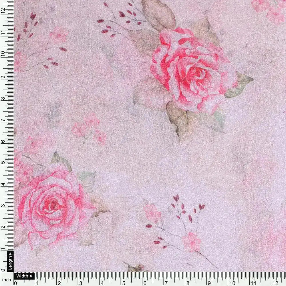 Beautiful Floating Pink Rose Digital Printed Fabric – pg 0 ta06472 110 beautiful floating pink rose digital printed fabric 4
