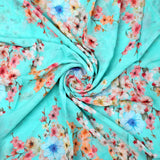 Lovely Geranium Flower Digital Printed Fabric - Pure Georgette – pg 0 ta07214p5 110 lovely geranium flower digital printed fabric pure georgette 1